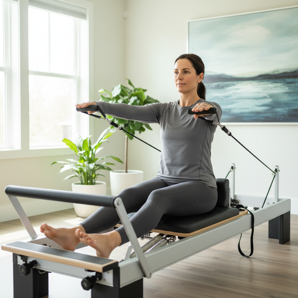 Woman Doing Arm Exercise